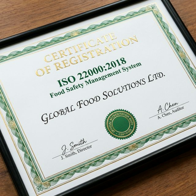 ISO 22000 Gıda Güvenliği